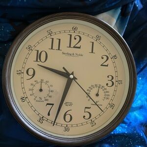 Sterling & Noble round Wall clock